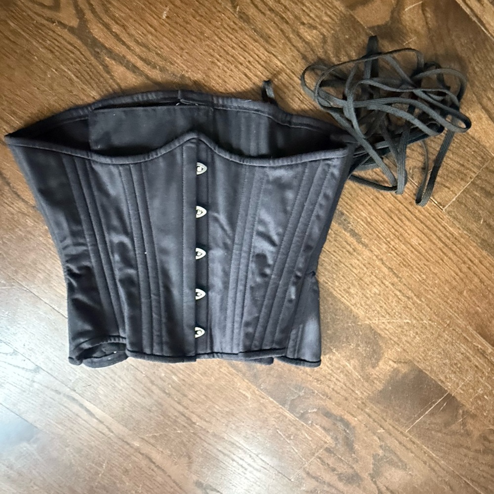 Elegant Black Corset corset top